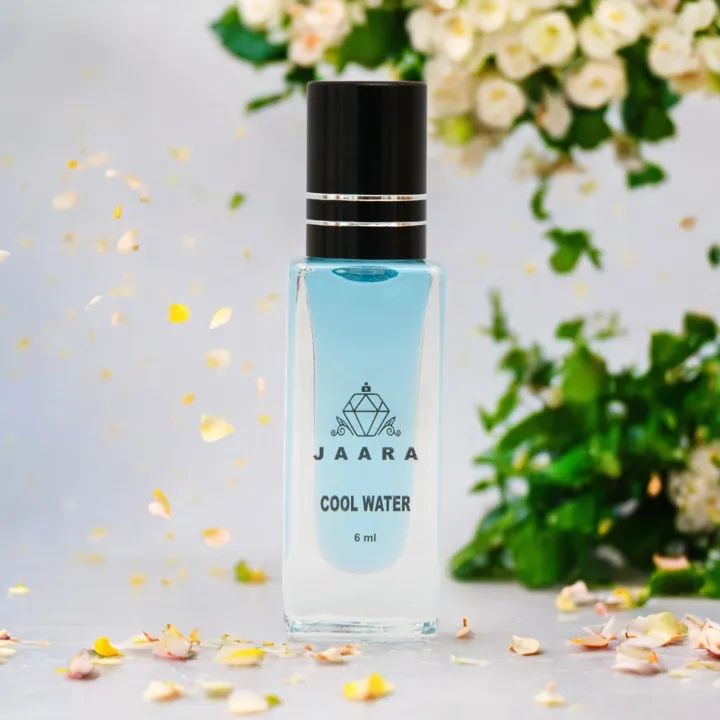 JAARA Cool Water 6ml Roll-On System Fragrance - Alcohol-Free Perfume Oil - Refreshing Scent