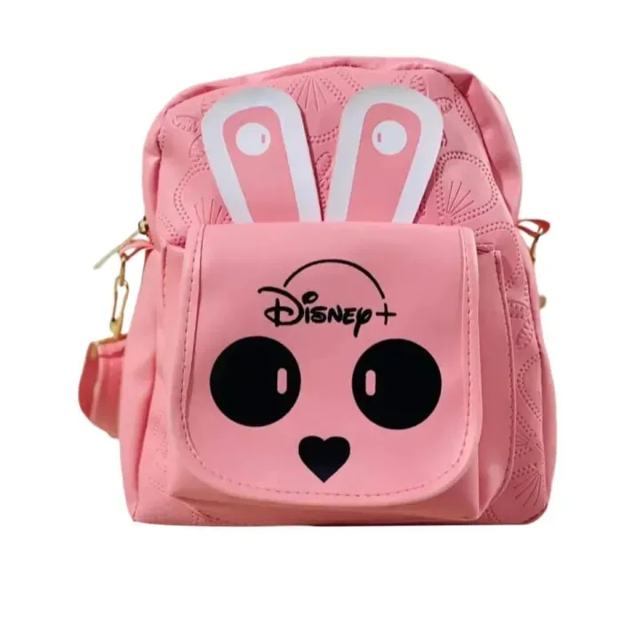 Disney 2024 Latest Trend Pu Leather Stylish Fashionable Bag for Women and Girls| Back pack